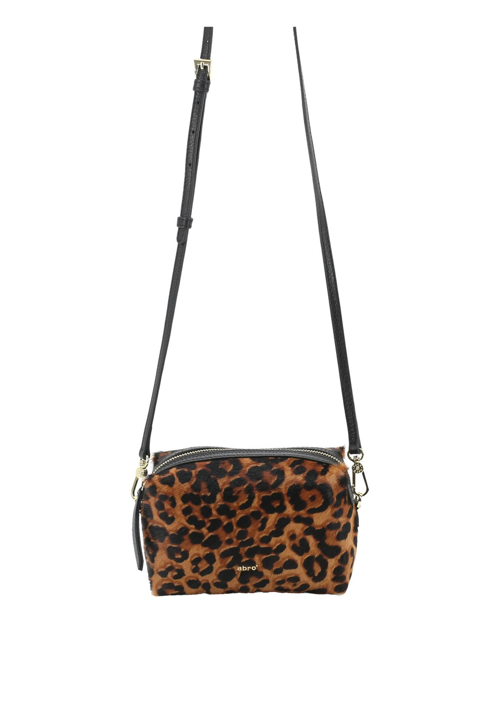 Crossbody Bag KAIA Leather Animal Printed