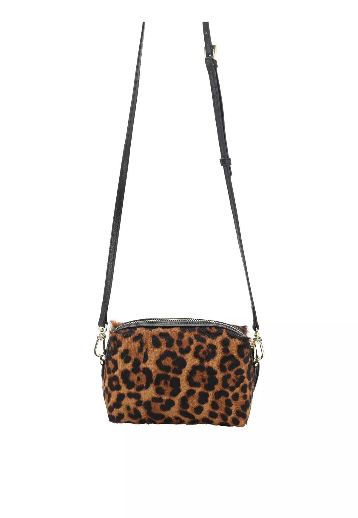 Crossbody Bag KAIA Leather Animal Printed