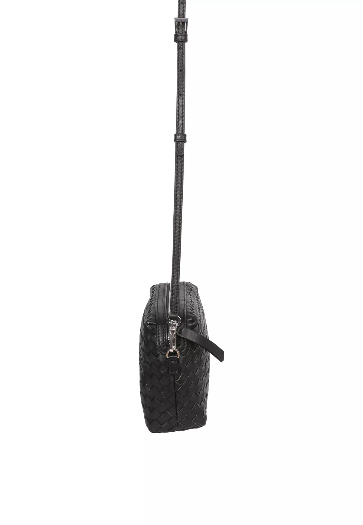 Crossbody Bag KAIA Leather Piuma Woven