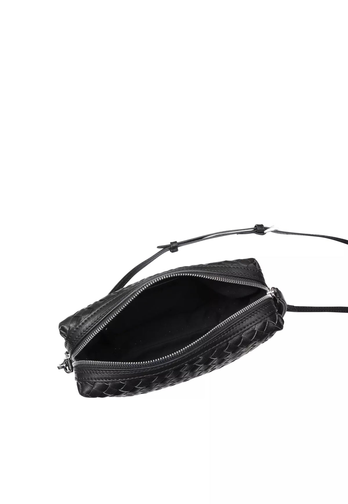 Crossbody Bag KAIA Leather Piuma Woven