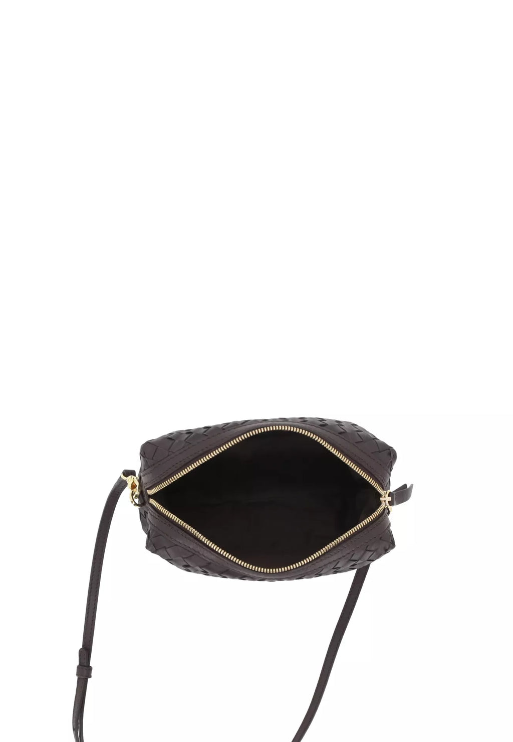 Crossbody Bag KAIA Leather Piuma Woven
