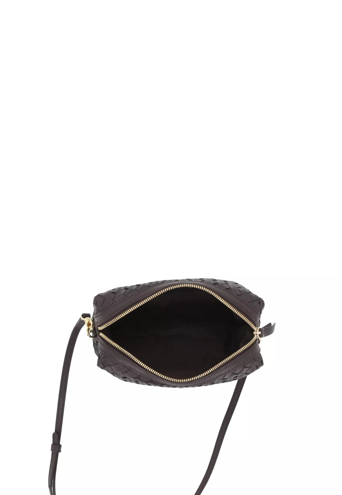Crossbody Bag KAIA Leather Piuma Woven