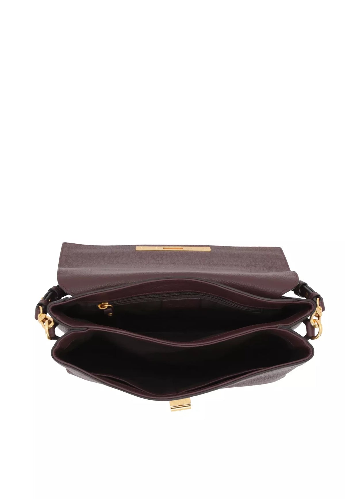 Shoulder Bag TWIST Leather AGAVE